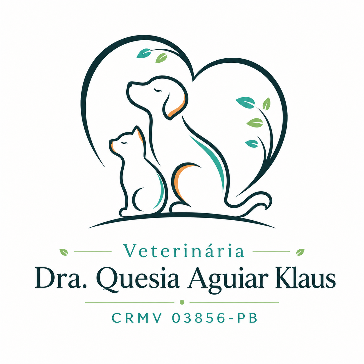Logo Dra. Quesia Aguiar Klaus - Veterinária CRMV 03856-PB